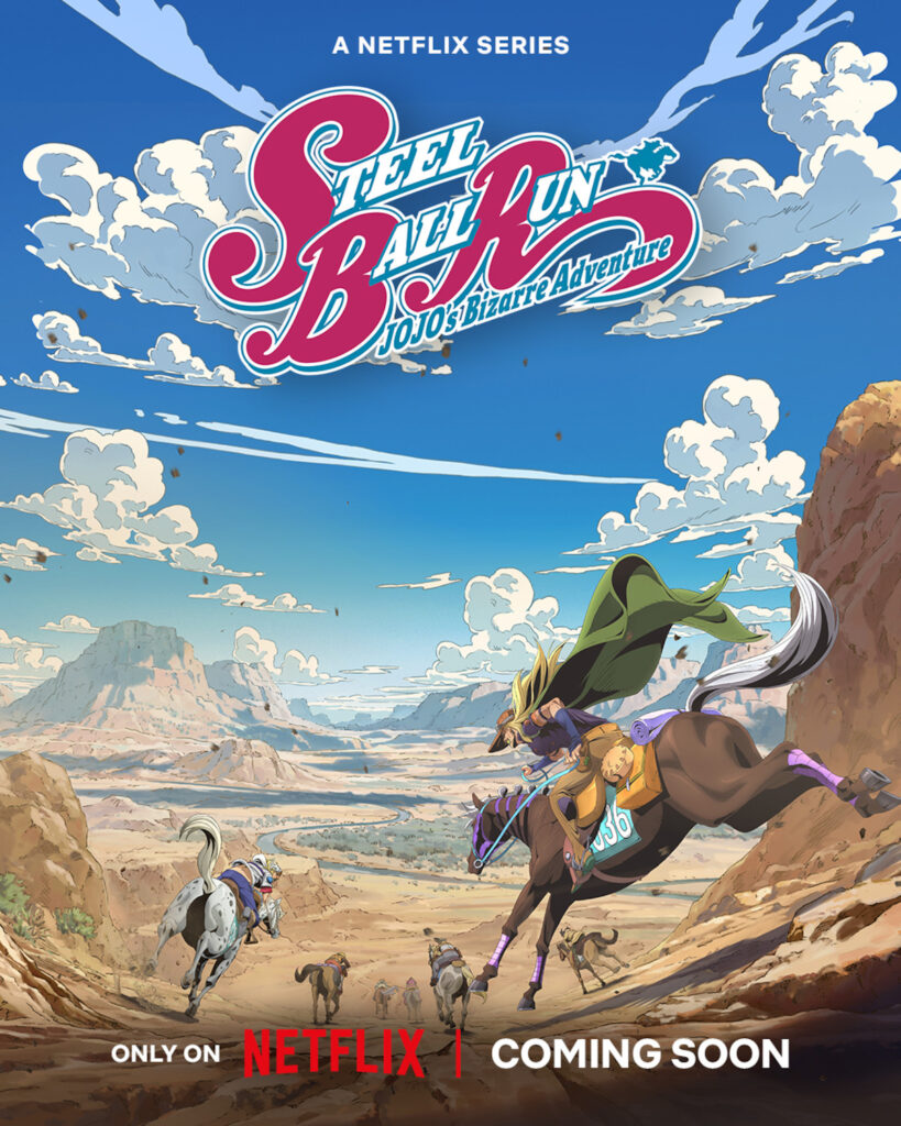blog-JoJo's Bizarre Adventure: Steel Ball Run Resmi Hadir di Netflix