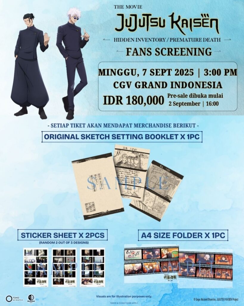 blog-Fans Screening Film Jujutsu Kaisen Siap Guncang CGV Grand Indonesia!