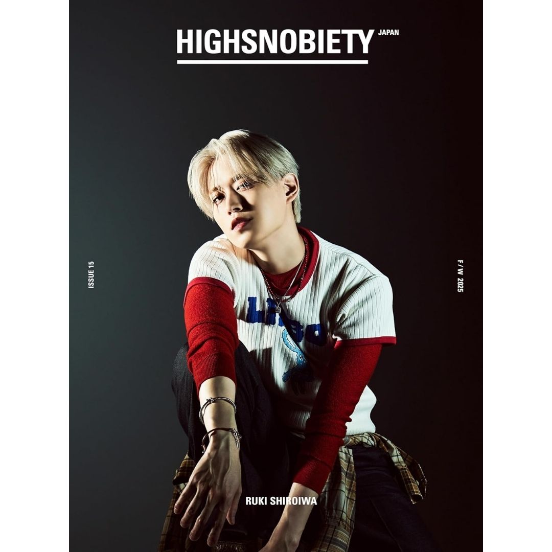 HIGHSNOBIETY JAPAN Issue 15 Ruki Shiraiwa (JO1) Solo Cover Edition