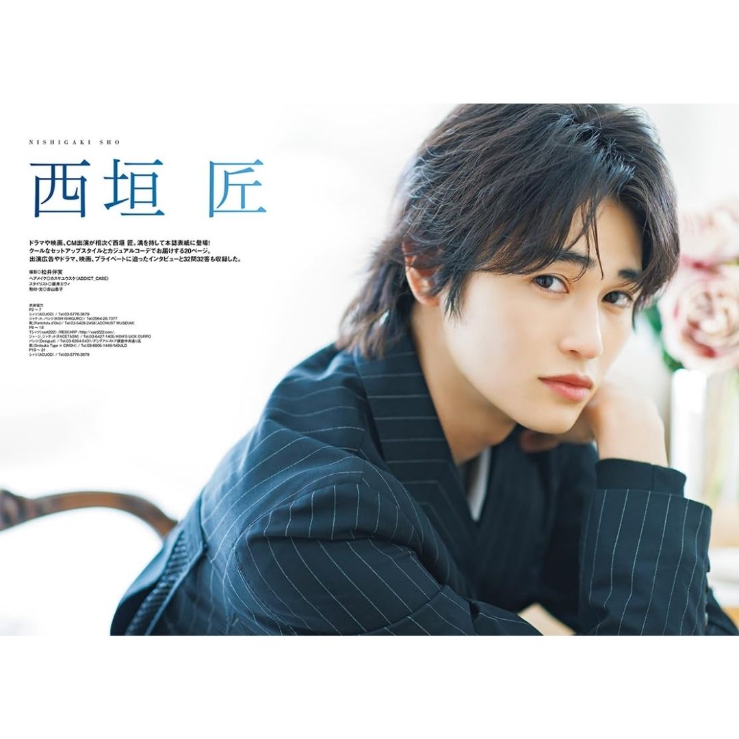 CM NOW BOYS Vol.15 Cover Nishigaki Takumi & Honda Kyooya