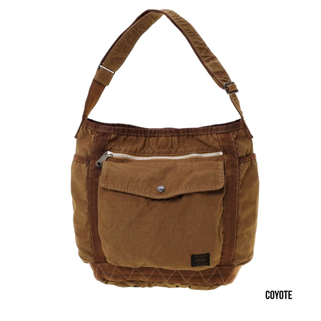  PORTER CRAG SHOULDER BAG L (540-19644): Tas Besar Serbaguna 