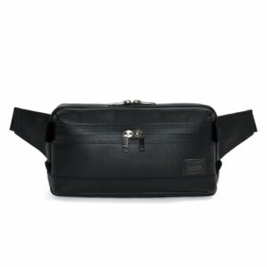 PORTER GUARD WAIST BAG – Tas Kulit Tahan Air dan Gaya Elite