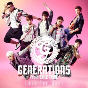 GENERATIONS from EXILE TRIBE Love You More (Single+DVD) – Edisi Spesial Bonus Sticker GENERATIONS from EXILE TRIBE Love You More (Single+DVD) – Edisi Spesial Bonus Sticker
