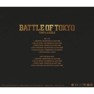 BATTLE OF TOKYO TIME4 Jr.EXILE CD+DVD – Koleksi Musik & Pertunjukan Spektakuler