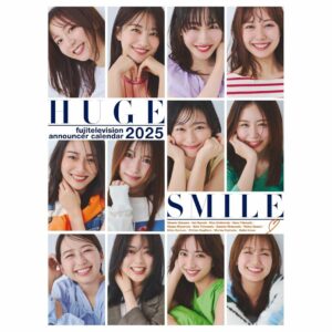 Fuji TV Announcer Calendar 2025 HUGE SMILE – Koleksi Eksklusif