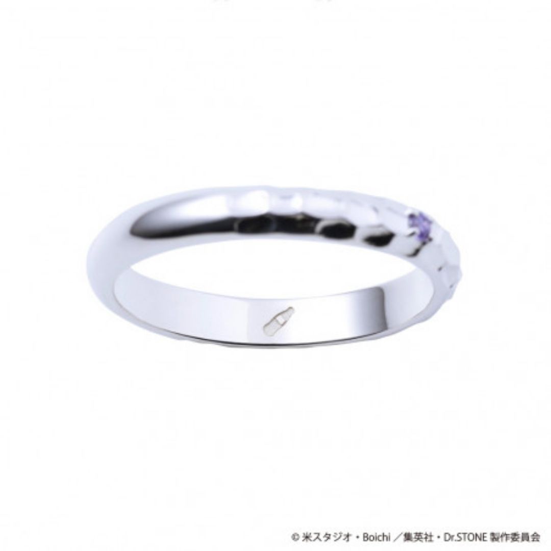Cincin Dr Stone Asagiri Gen Silver Ring Original Japan