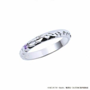 Cincin Dr Stone Asagiri Gen Silver Ring Original Japan