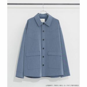 Shoto Todoroki Jacket Resmi My Hero Academia x Earth Music, Stylish & Oversized