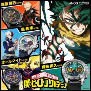 Jam Tangan Angel Clover X My Hero Academia Limited Edition dengan Desain Heroik!