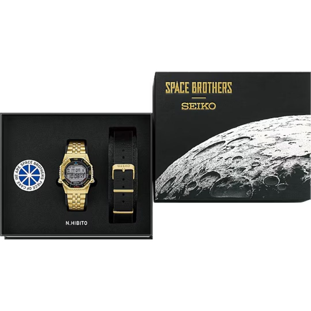 SEIKO SELECTION Space Brothers SBJG024 – Edisi Emas Eksklusif yang Terinspirasi Hibito