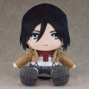 Attack on Titan Mikasa Plush – Boneka Resmi dengan Sentuhan Lembut dan Detail Kuat