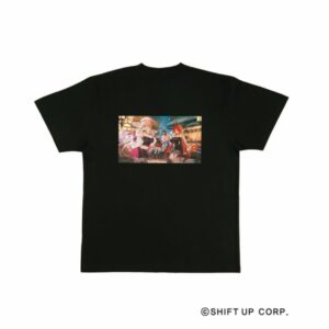 Goddess of Victory Nikke T-shirt Hitam – Kaos Eksklusif ZOZOTOWN Autumn 2025