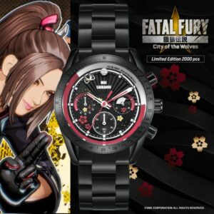 Jam Tangan Fatal Fury Mai Shiranui – Chronograph Eksklusif Kolektor SNK