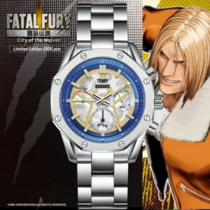 Jam Tangan Fatal Fury Terry Bogard – Chronograph Maskulin Edisi Terbatas