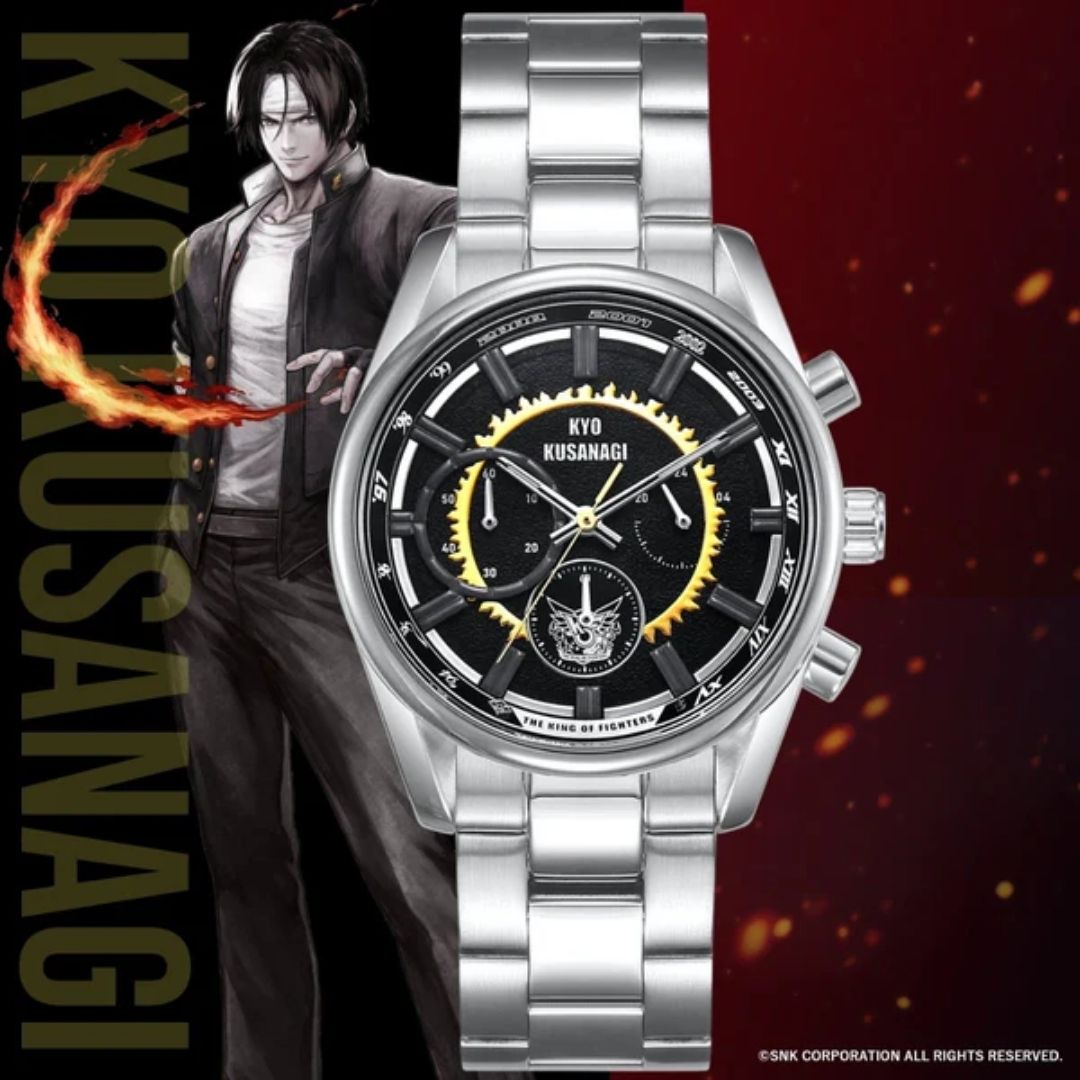 Jam Tangan Kyo Kusanagi THE KING OF FIGHTERS 30th Anniversary – Chronograph Spesial Kolektor Jam Tangan Kyo Kusanagi THE KING OF FIGHTERS 30th Anniversary – Chronograph Spesial Kolektor