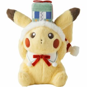 Plush Toy Pikachu Holiday – Boneka Lucu Pokémon Center Resmi
