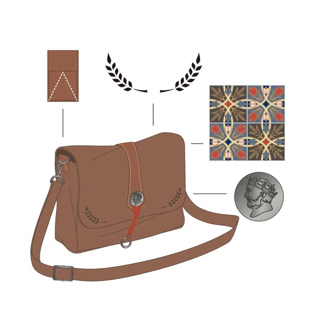 Tas Spice and Wolf Holo Model Shoulder Bag