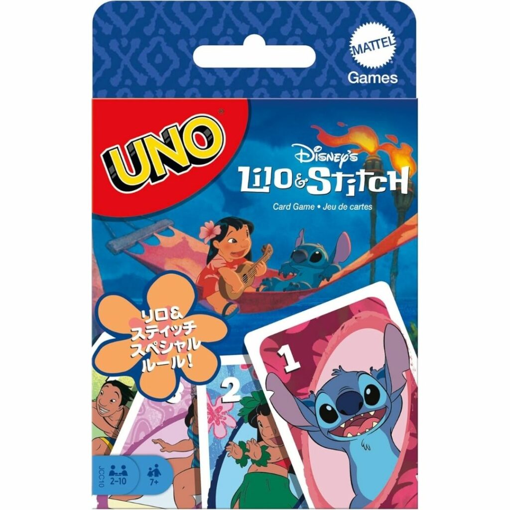 UNO Lilo And Stitch Game Party Goods 112 Card Bermain Bersama uno-lilo-and-stitch-game-party-goods-112-card-bermain-bersama