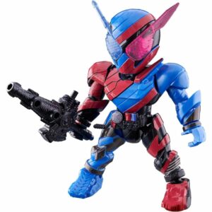 BANDAI Quick Builders Kamen Rider Build Rabbit Tank Form – Model Kit Custom Seru