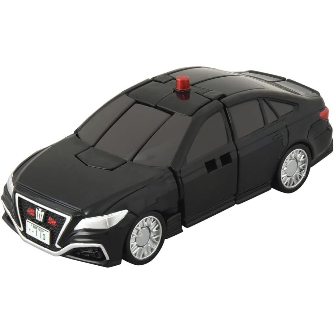 Takara Tomy Job Braver Police Braver ZERO Patrol Car & Black Bike Set