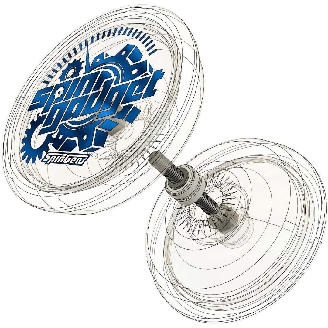 Yoyo Spin Gear Spin Gadget Buddy Orange – Kit Yo-Yo untuk Semua Level