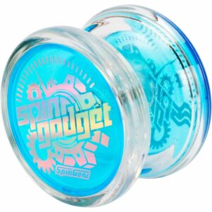 Yoyo Spin Gear Spin Gadget Clear x Blue Package Ver