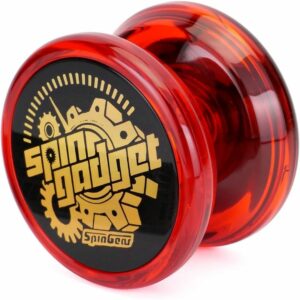 Yoyo Spin Gear Spin Gadget Clear Red Package Ver