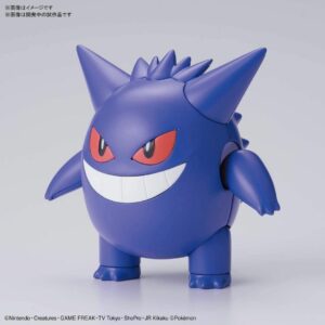 Bandai Pokemon Plamo Quick Collection 45 Gengar Model Kit