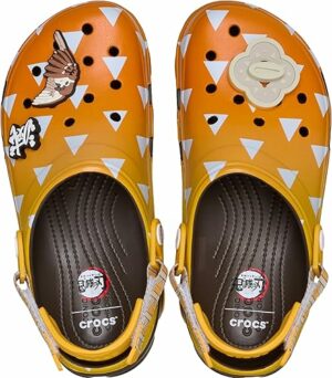 [Crocs] "Devil Blade" Yoshitsu All Terrain Clog (Kimetsuyaba, Zentitsu) - Size: 22.0 cm