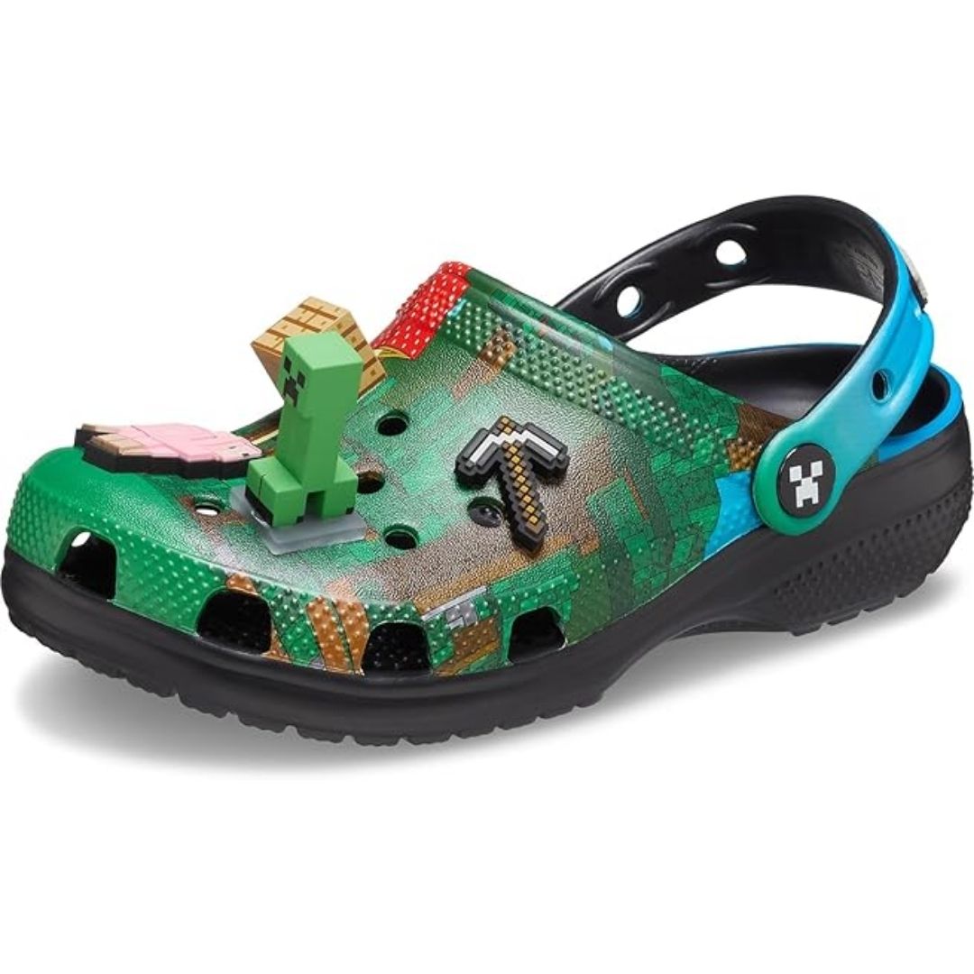 Crocs Minecraft Classic – Sandal Nyaman untuk Penggemar Minecraft