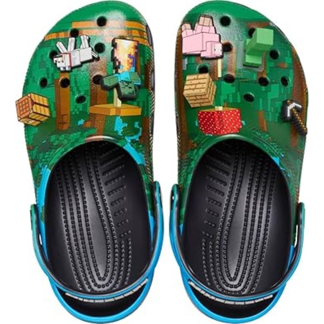 Crocs Minecraft Classic – Sandal Nyaman untuk Penggemar Minecraft