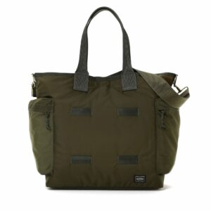 PORTER FORCE 2WAY Tote Bag – Tas Premium Bergaya Militer Serbaguna