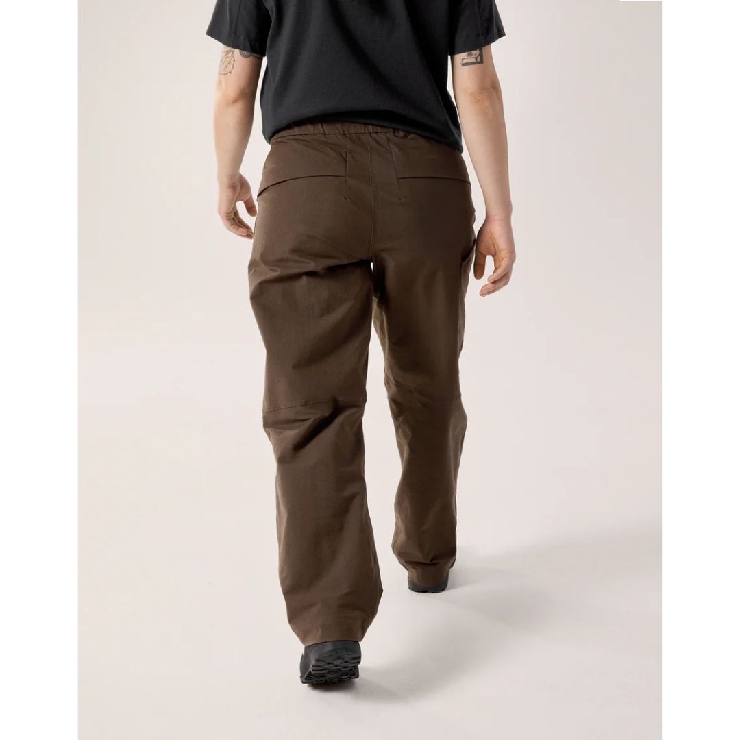 ARCTERYX Clarkia Cotton Wide Leg Pant Women Carob - Celana Wide Leg Aktivitas Outdoor