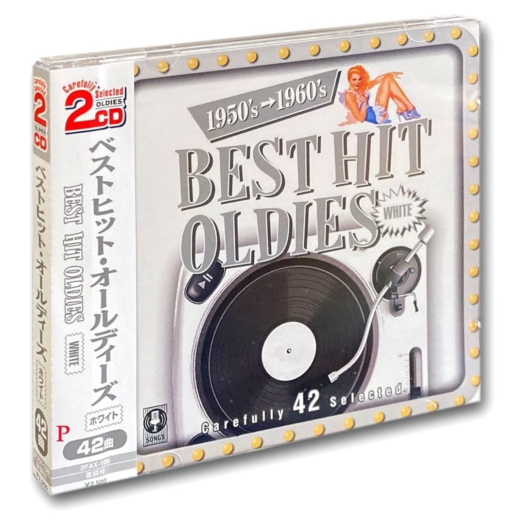 Best Hits Oldies White 2-CD Set (2PAX-106) – Koleksi Lagu Oldies Legendaris