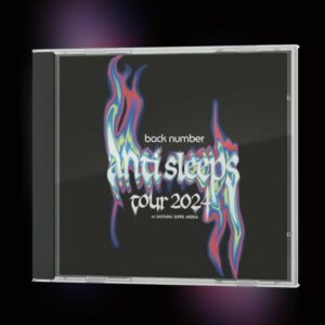 back number Anti Sleeps Tour 2024 DVD – Live Penuh di Saitama Super Arena (3 Disc Set)