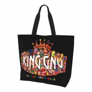 LXYDL King Gnu 3 Tote Bag – Eco Bag Super Ringan & Tahan Lama untuk Aktivitas Harian