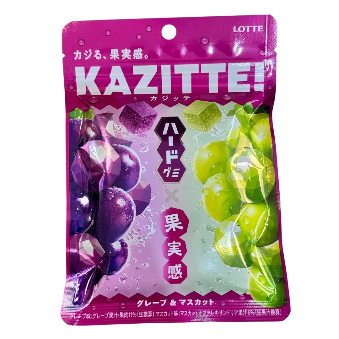 Kazitte Grape and Muscat – Gummy Buah Rasa Anggur