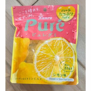 Kanro Pure Lemon – Gummy Lemon Manis-Asam Kanro Pure Lemon – Gummy Lemon Manis-Asam