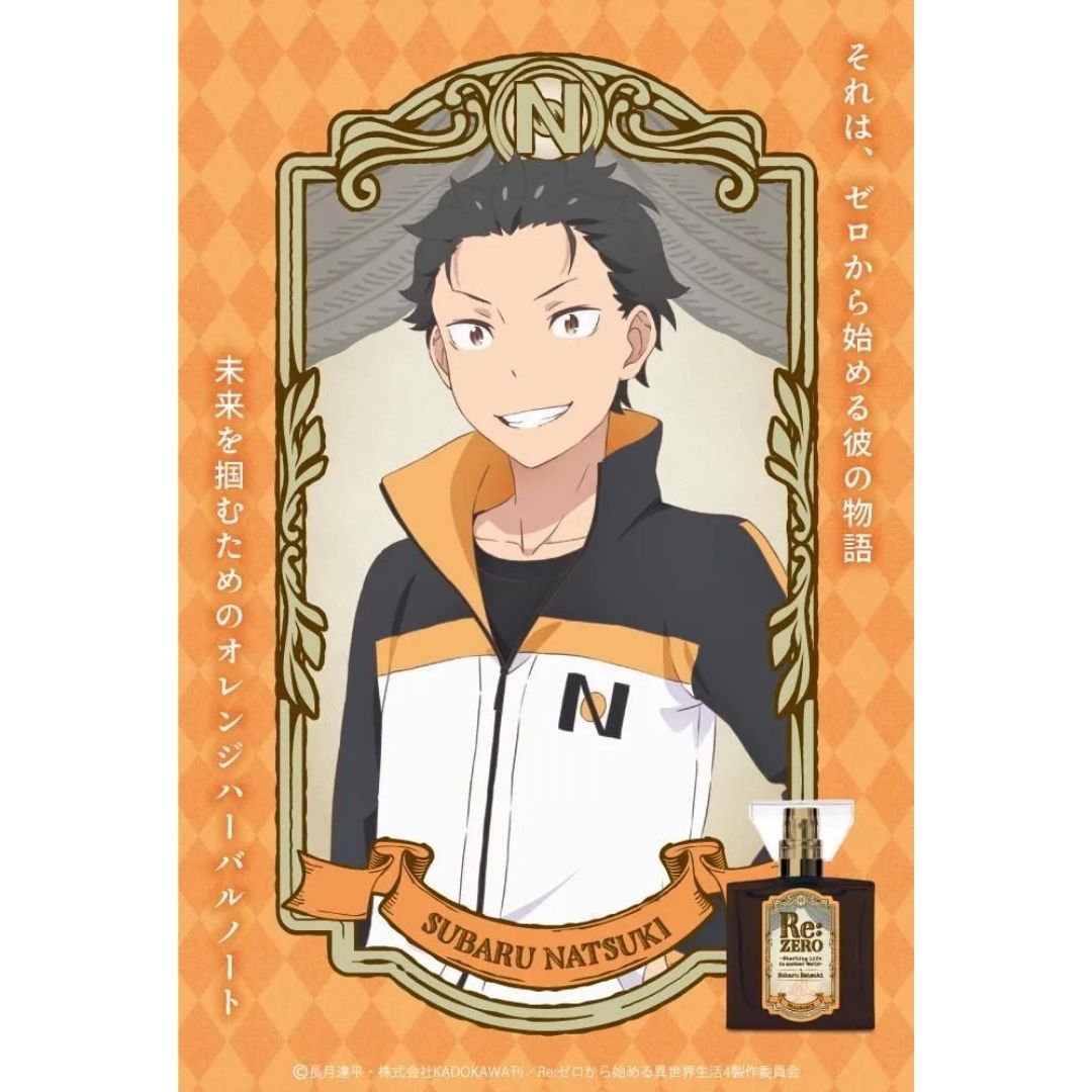 Parfum Re ZERO Natsuki Subaru Fragrance - Starting Life in Another World (New Edition)