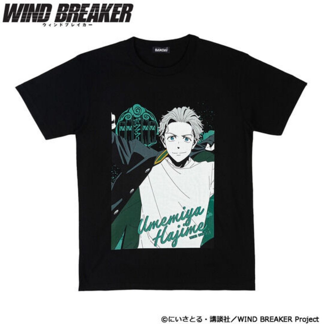 Kaos WIND BREAKER Hajime Umemiya – T-shirt Collection Resmi