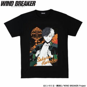 Kaos WIND BREAKER Sakura Haruka – T-shirt Collection Resmi