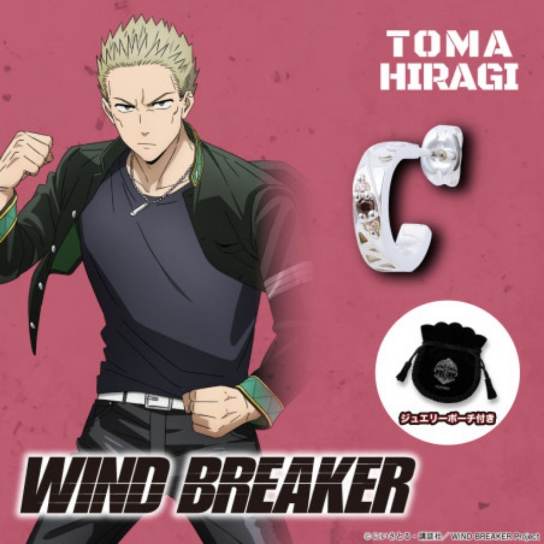 WIND BREAKER Silver Earrings