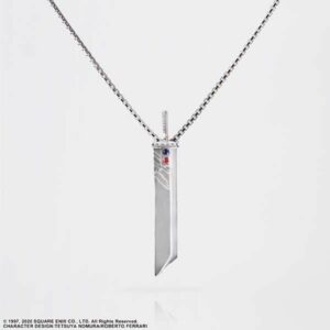 Final Fantasy VII Remake Silver Necklace Buster Sword – Limited Edition Jewelry