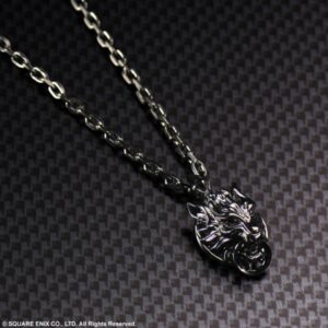 Final Fantasy VII Advent Children Silver Pendant Cloudy Wolf – Official Jewelry