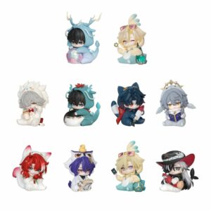Honkai Star Rail Chibi Blind Box – 8 Karakter Eksklusif Boys' Dormitory Series