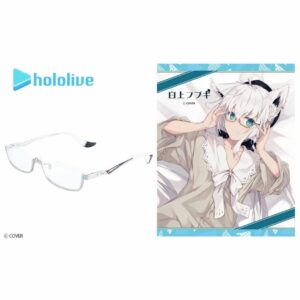 Kacamata Hololive Shirakami Fubuki Model – Eyemirror Frame Kolaborasi Resmi