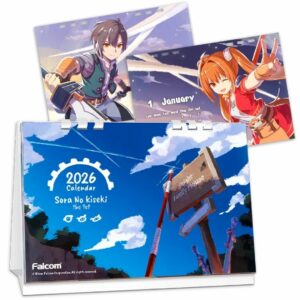Trails in the Sky the 1st Desk Calendar 2026 Official Artwork