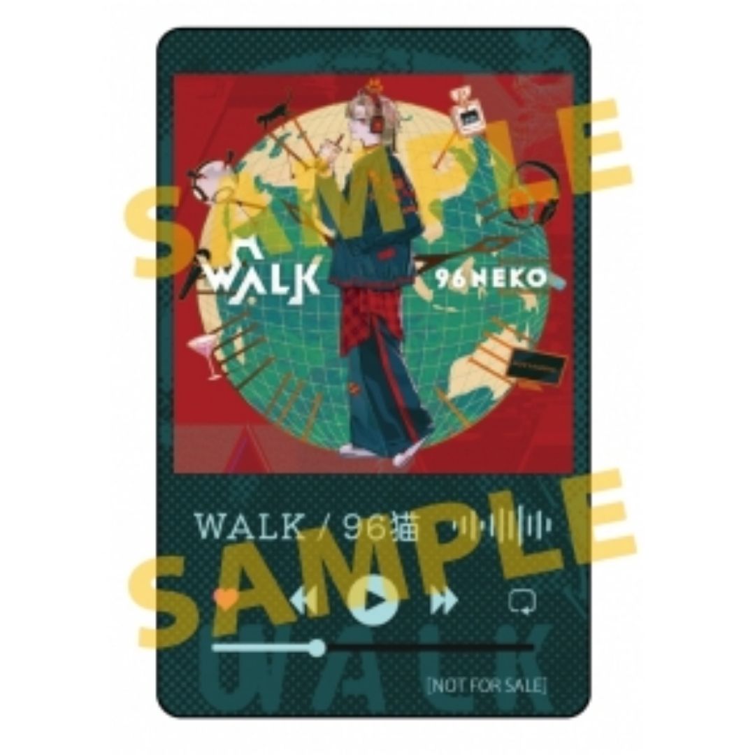 96neko WALK First Limited Edition CD + Bonus Eksklusif