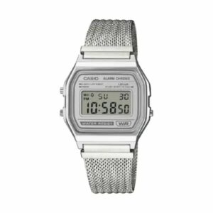 Jam Tangan CASIO CLASSIC Digital Watch Silver A158WEM-7JF – Simplicity & Timeless Elegance