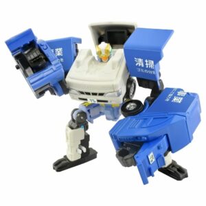 Takara Tomy TJB07 Job Braver Clean Braver – Mini Robot Transformasi Seru